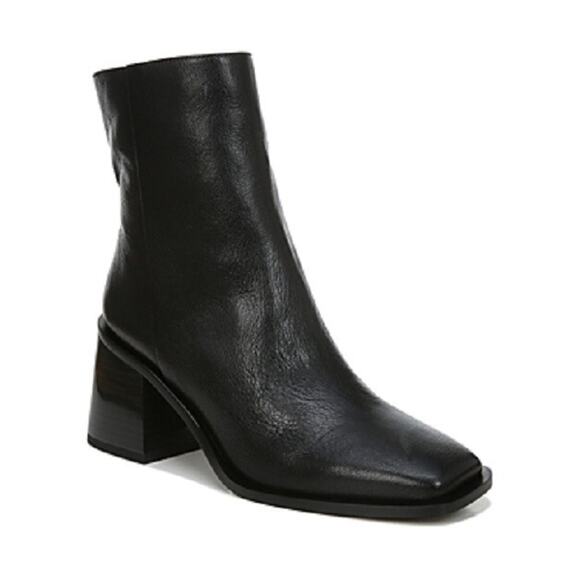 Sam Edelman Women's Winnie Suede Booties Ankle Boots, Black Size 5.5M - Picture 1 of 2